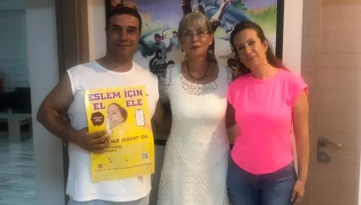 BİZ BÜYÜK BİR AİLEYİZ “ESLEM BEBEK İÇİN EL ELE”