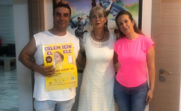 BİZ BÜYÜK BİR AİLEYİZ “ESLEM BEBEK İÇİN EL ELE”