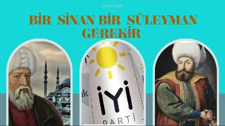 RECEP TANER “BİR SİNAN BİR SÜLEYMAN GEREKİR”