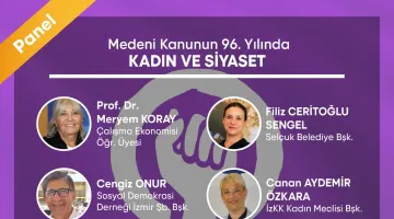 “KADIN VE SİYASET” KONUŞULACAK