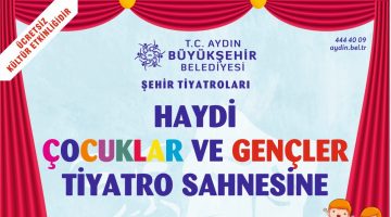 AYDIN B.B’NİN TİYATRO ATÖLYELERİ BAŞLIYOR