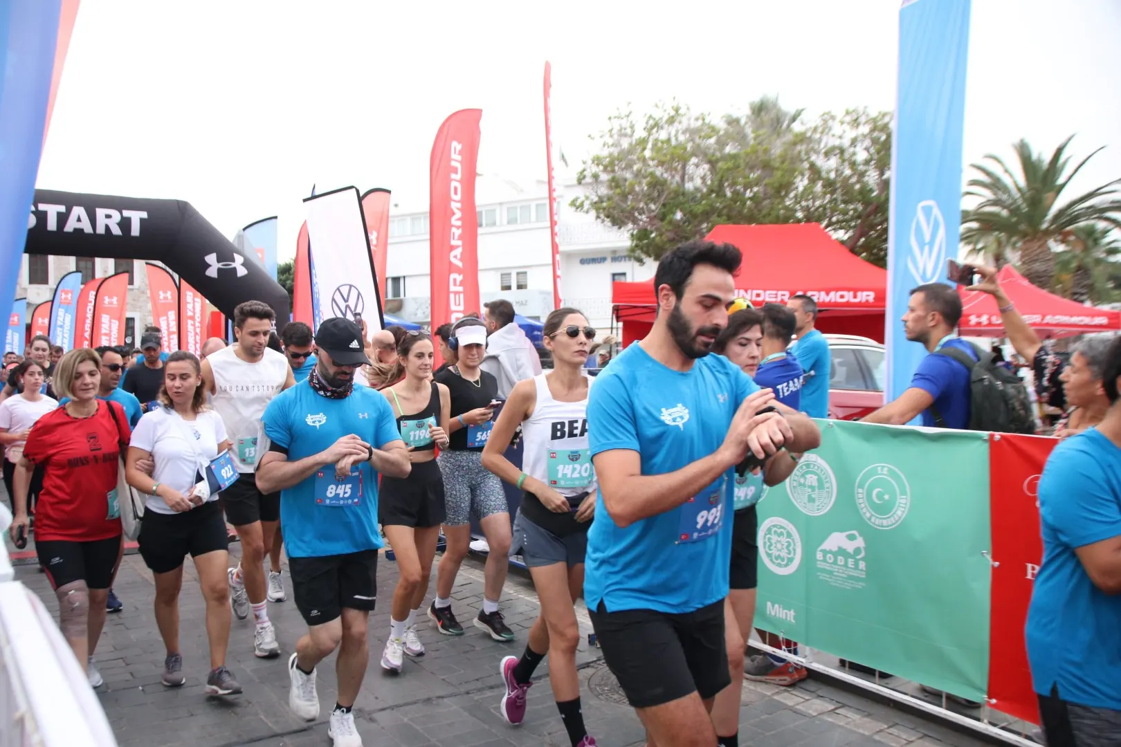 BODRUM YARI MARATONU’NUN 5.Sİ KOŞULDU