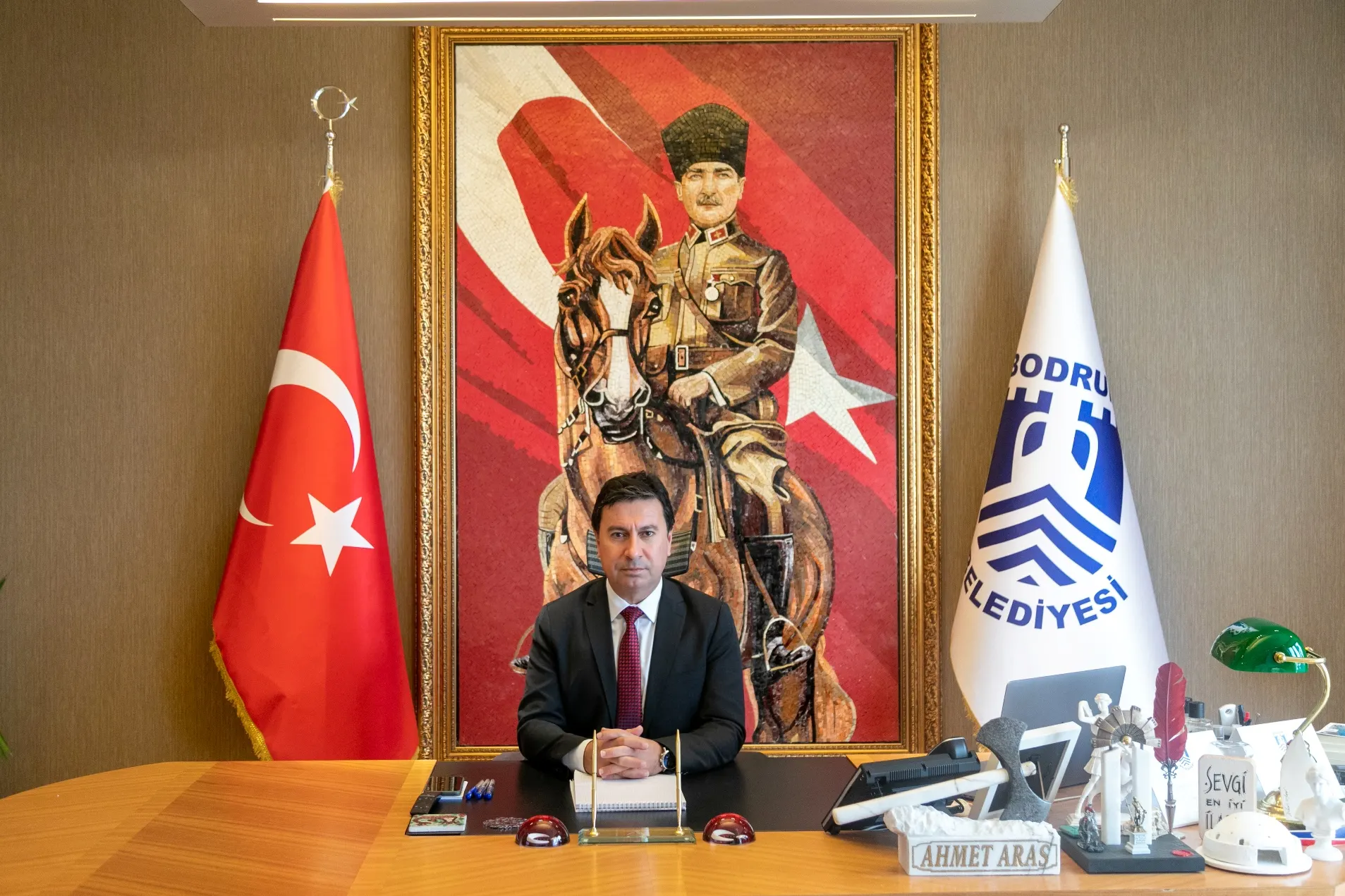 BAŞKAN ARAS`TAN 10 KASIM MESAJI