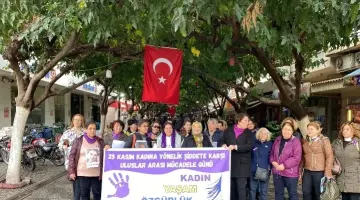 İNCİRLİOVA  KENT KONSEYİNİN KADINA YÖNELİK  ŞİDDETE  KARŞI  BASIN METNİ