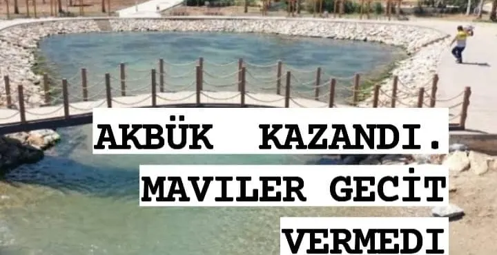 AKBÜK KAZANDI MAVİLER GEÇİT VERMEDİ