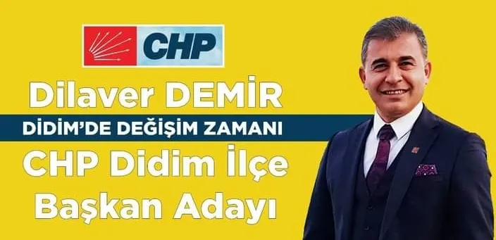 DİLAVER  DEMİR  BAŞKANLIK  YARIŞINDA  BİZDE  VARIZ DEDİ