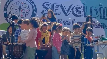 DİDİM SEVGİNİN  DİLİ İLE AYDINLANDI