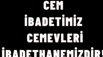 DİDİM CEMEVİNDEN BASINA VE KAMUOYUNA