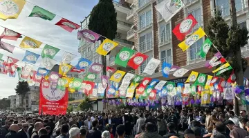 DEM PARTİ  DİDİM  SEÇİM  OFİSİNİ  GÖRKEMLİ  AÇTI