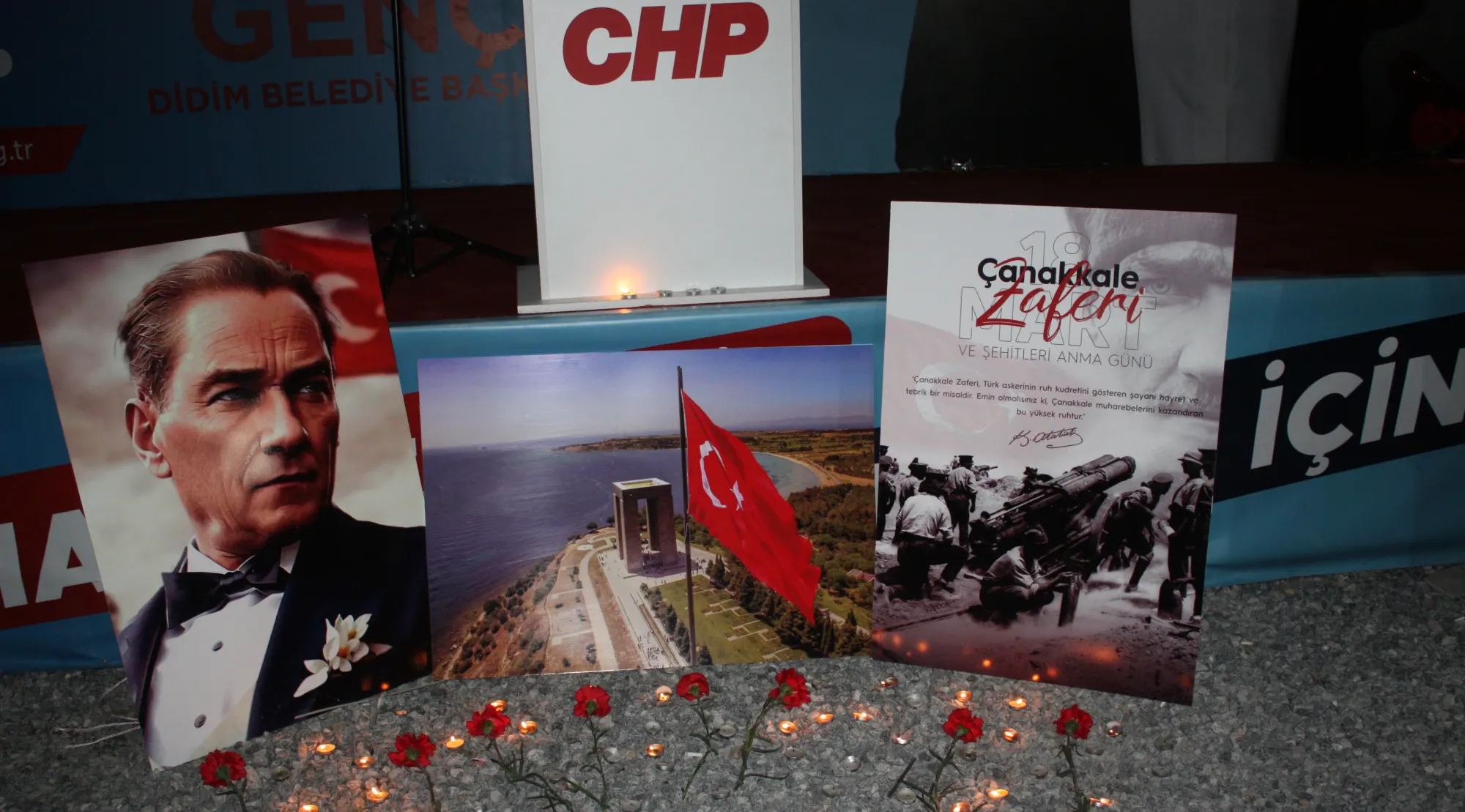 CHP GENÇLİK ÇANAKKALE RUHUNU UNUTMADI