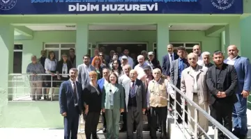 BAŞKAN GENÇAY’DAN HUZUREVİ SAKİNLERİNE ZİYARET