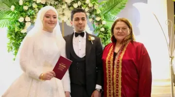 HATİCE BAŞKAN İLK NİKAHINI KIYDI