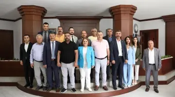 CUMHUR İTTİFAKI DİDİM BELEDİYE MECLİS ÜYELERİNDEN, BAŞKAN GENÇAY’A ZİYARET
