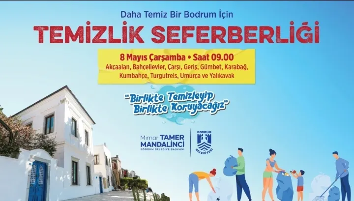 BODRUMDA TEMİZLİK  HAREKETİ