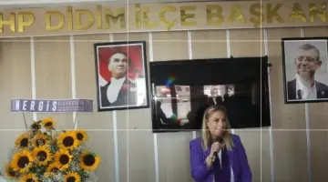 CHP DİDİM’DE DÜNYA YERİNDEN OYNAR SLOGANLARI