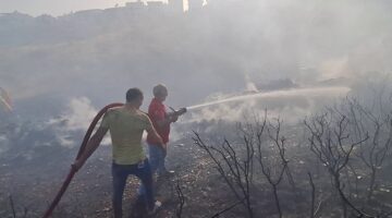 Didim’de Korkutan Yangın