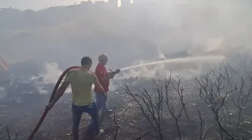 Didim’de Korkutan Yangın