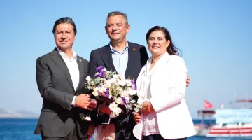 CHP LİDERİ ÖZEL, DİDİM- BODRUM DENİZ OTOBÜSLERİNİN AÇILIŞINI YAPTI