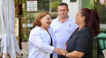 BAŞKAN GENÇAY’DAN KURTULUŞ CADDESİ ESNAFINA ZİYARET