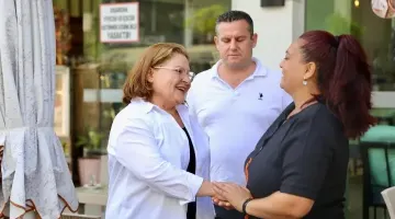BAŞKAN GENÇAY’DAN KURTULUŞ CADDESİ ESNAFINA ZİYARET