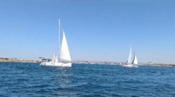 DİDİM  YELKEN KULÜBÜ MAVİLİKLERDE BARIŞ ETKİNLİĞİ YAPTI