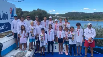 DİDİM YELKEN KULÜBÜ TUFAN GİBİ ESTİ