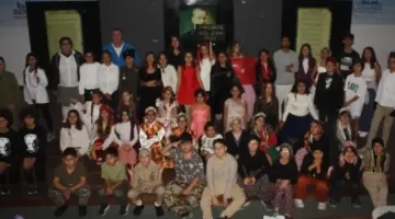 SAYGI ” DİGEM  ÇOCUKLARLA ATASINI ANIYOR”