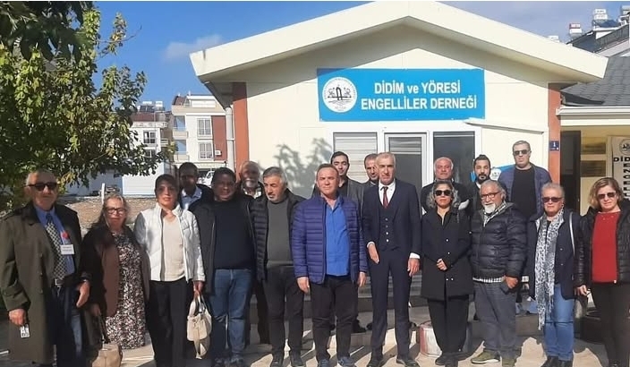 DİDİM  CEMEVİNDEN ENGELLİLER  DERNEĞİNE ZİYARET