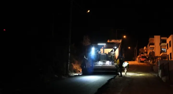 BODRUM’DA ASFALT ÇALIŞMALARI DEVAM EDİYOR