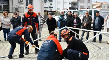 AFAD ‘dan Öğretmenlere Çadır Kurma Eğitimi Verildi