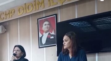 DİDİM CHP KADIN KOLLARI GEÇİT YOK DEDİ