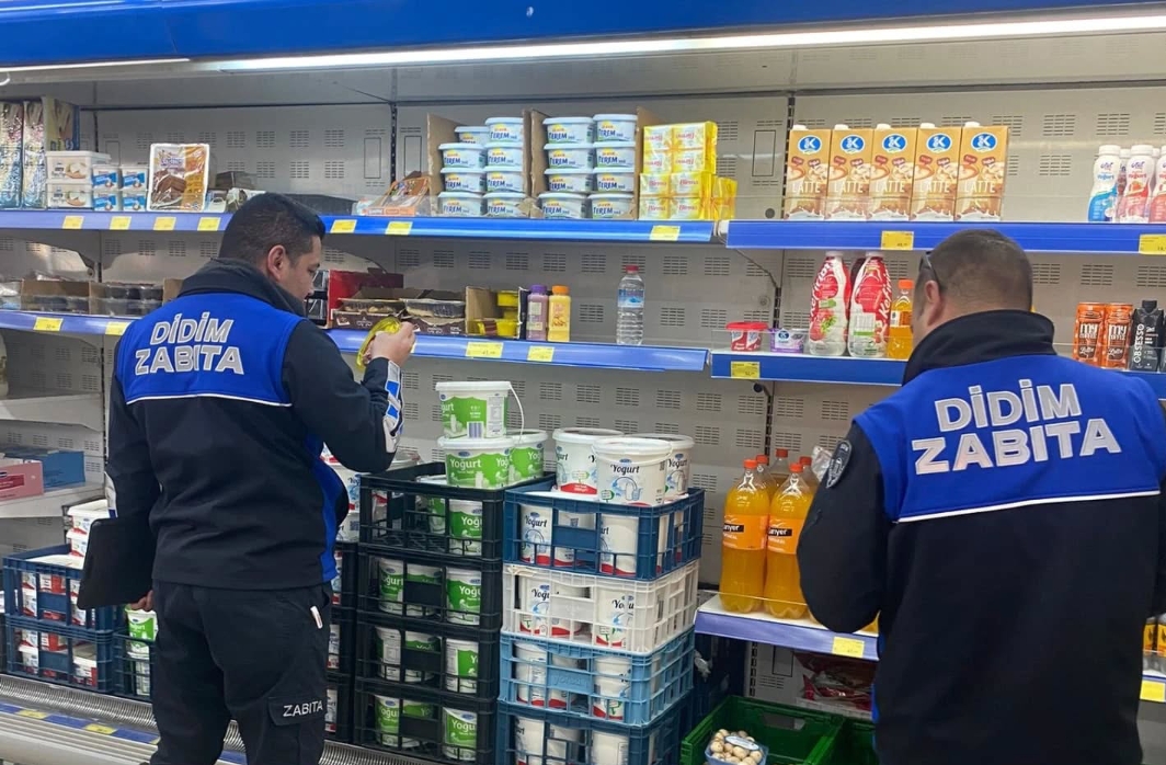 DİDİM’DE ZABITA EKİPLERİ DENETİMLERİNE DEVAM EDİYOR