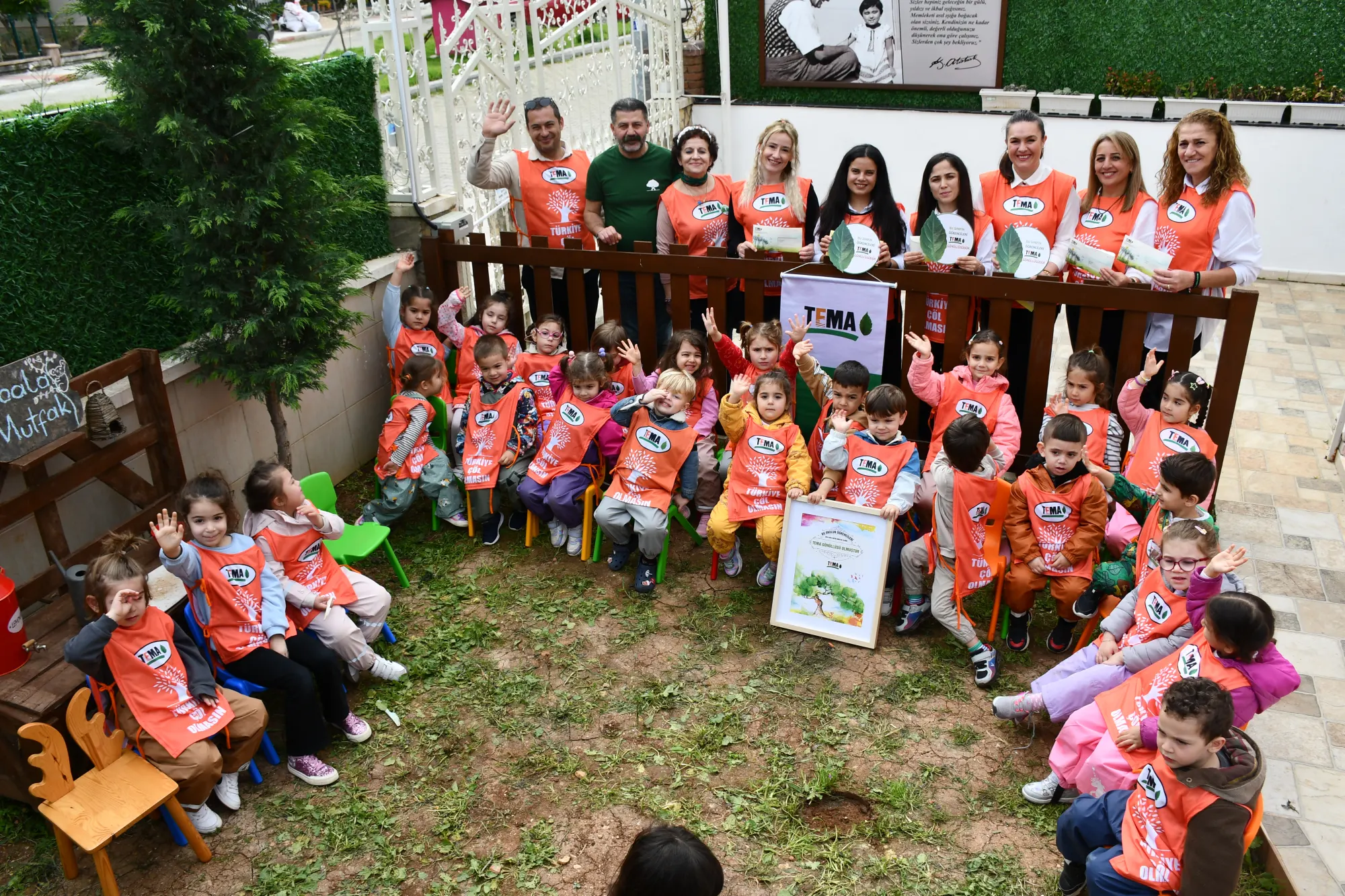 Didim Özel Meraklı Koala Gündüz Bakım Evi TEMA Gönüllüsü Oldu