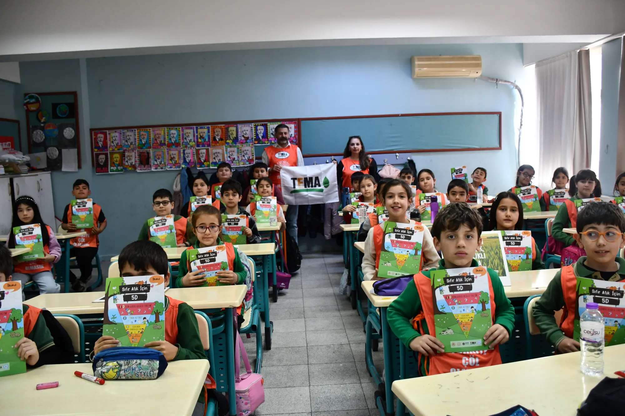 Sıfır Atık Projesi Mahir Özgür Damar İlkokulu’nda Gerçeklestirildi