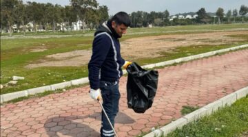 MAVİŞEHİR SAHİLİ’NDE DETAYLI TEMİZLİK ÇALIŞMASI YAPILDI