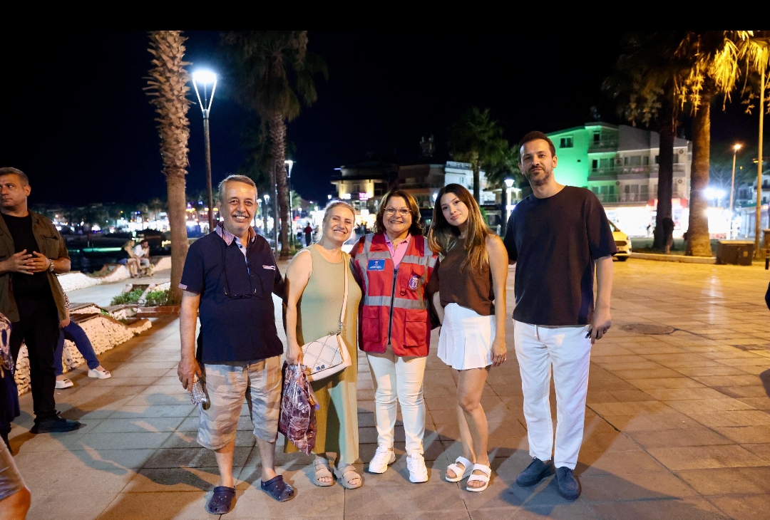 BAŞKAN GENÇAY GECE SAHADA: “DAHA TEMİZ, DAHA DÜZENLİ BİR DİDİM İÇİN ÇALIŞIYORUZ”