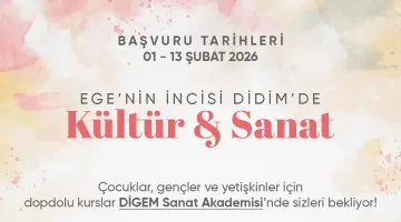 EGE’NİN İNCİSİ DİDİM’DE KÜLTÜR VE SANAT KURSLARI BAŞLIYOR