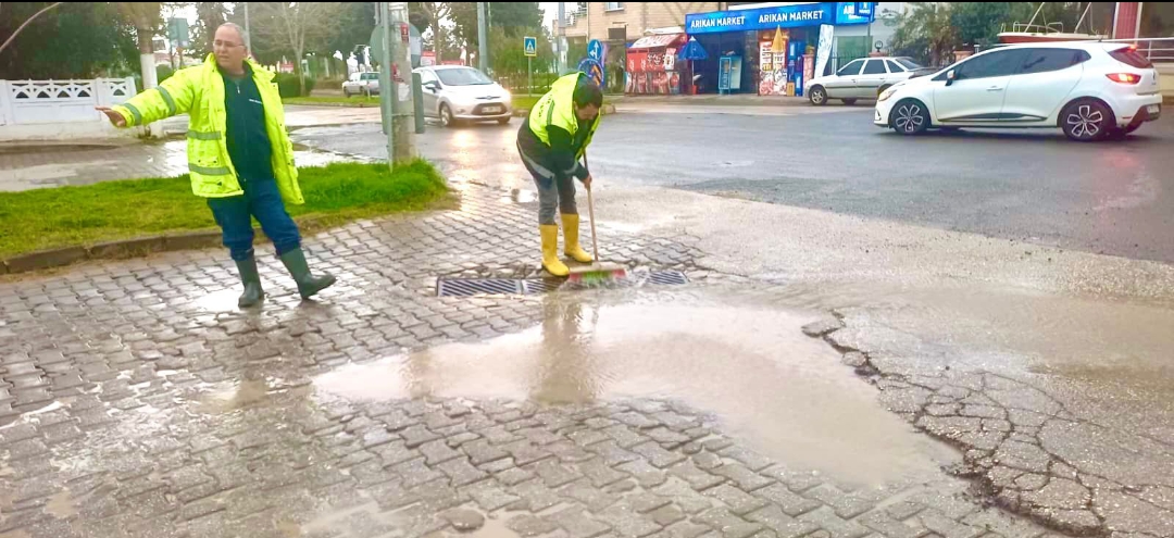 DİDİM BELEDİYESİ EKİPLERİ HER KOŞULDA SAHADA