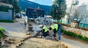 Didim Belediyesi Akbük’te Saha Çalışmalarını Sürdürüyor