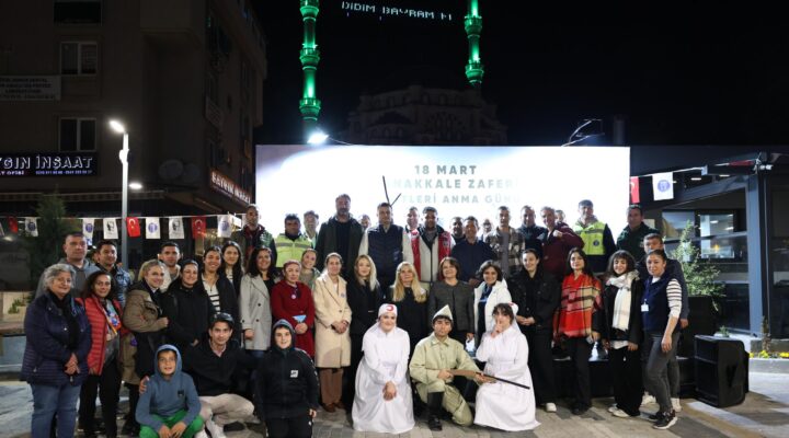 DİDİM BELEDİYESİ, 18 MART ÇANAKKALE RUHUNU DİDİM’DE YAŞATTI