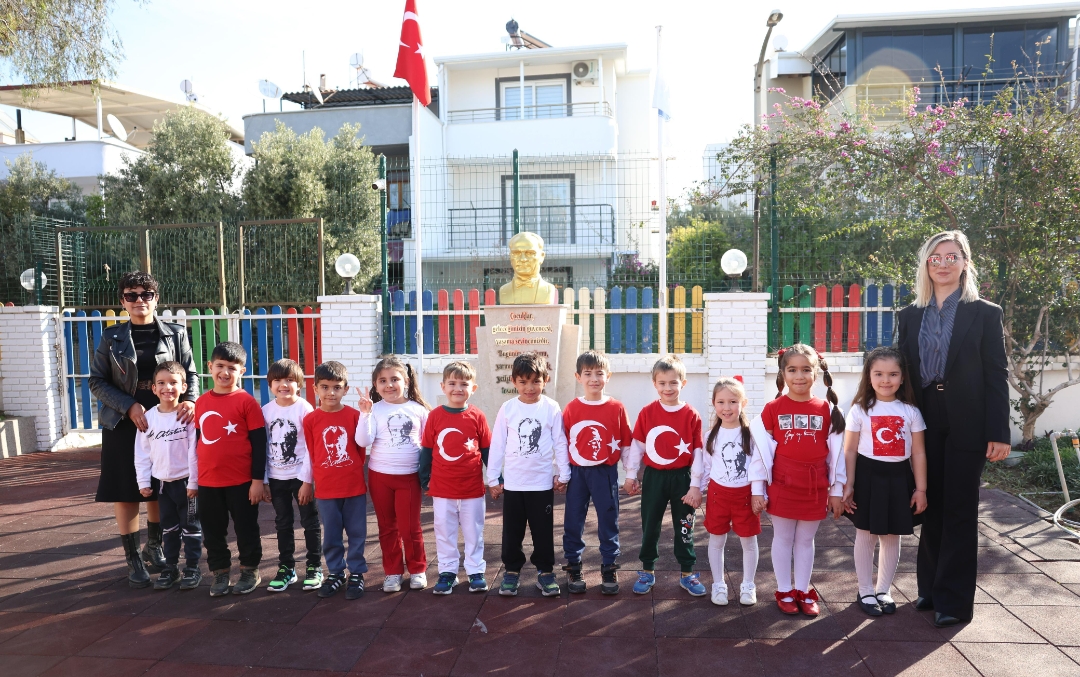 DİDİM BELEDİYESİ DENİZ YILDIZLARI KREŞİ ÖĞRENCİLERİNDEN 12 MART’A ANLAMLI ETKİNLİK