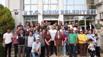 DİDİM BELEDİYESİ’NDE BAYRAMLAŞMA PROGRAMI GERÇEKLEŞTİRİLDİ