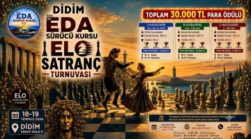 Didim’de ELO Satranç Turnuvası İçin Geri Sayım Başladı