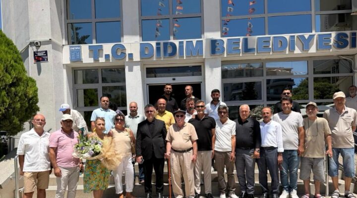DİDİM DİYARBAKIRLILAR DERNEĞİ’NDEN BAŞKAN GENÇAY’A ZİYARET