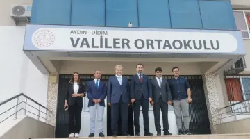 Daire Başkanı Ceyhun Sarı’dan Didim BİLSEM’e Ziyaret