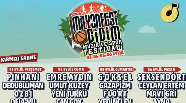 MİLYONFEST BAŞARI İLE SONA ERDİ