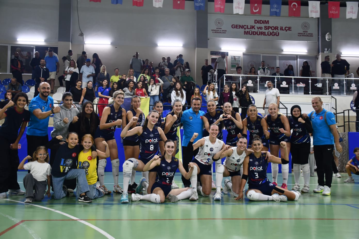 Polat Group Didim Belediyespor Evinde Galip; 3-0 