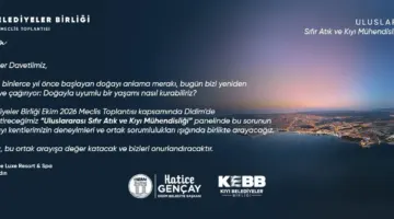 DİDİM BELEDİYESİ, KIYI BELEDİYELER BİRLİĞİ TOPLANTISINA EV SAHİPLİĞİ YAPACAK